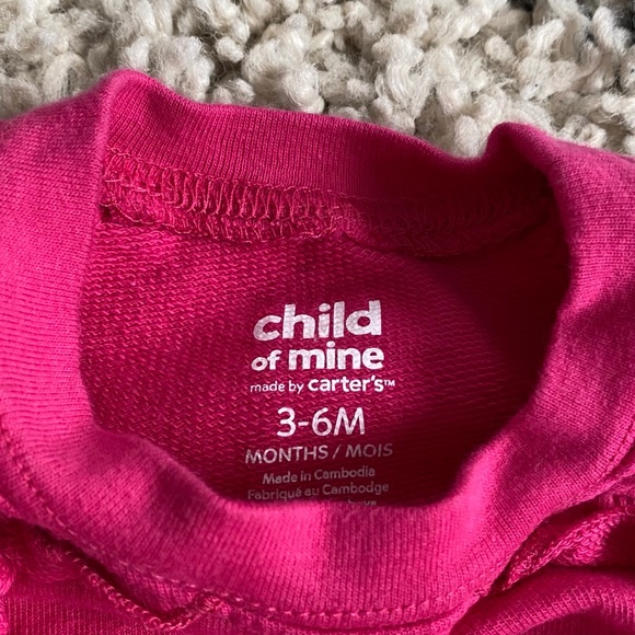 Carters Little Sister Pink/Rainbow set - Picture 3 of 3